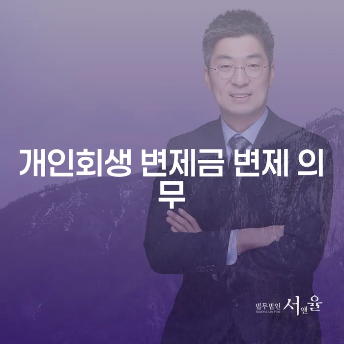 개인회생 변제금 변제 의무, 어떻게 해결할 수 있을까요?