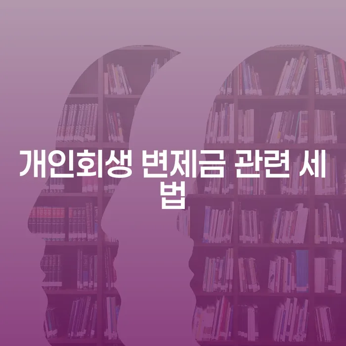 개인회생 변제금, 세법과 연말정산에 어떻게 반영될까?